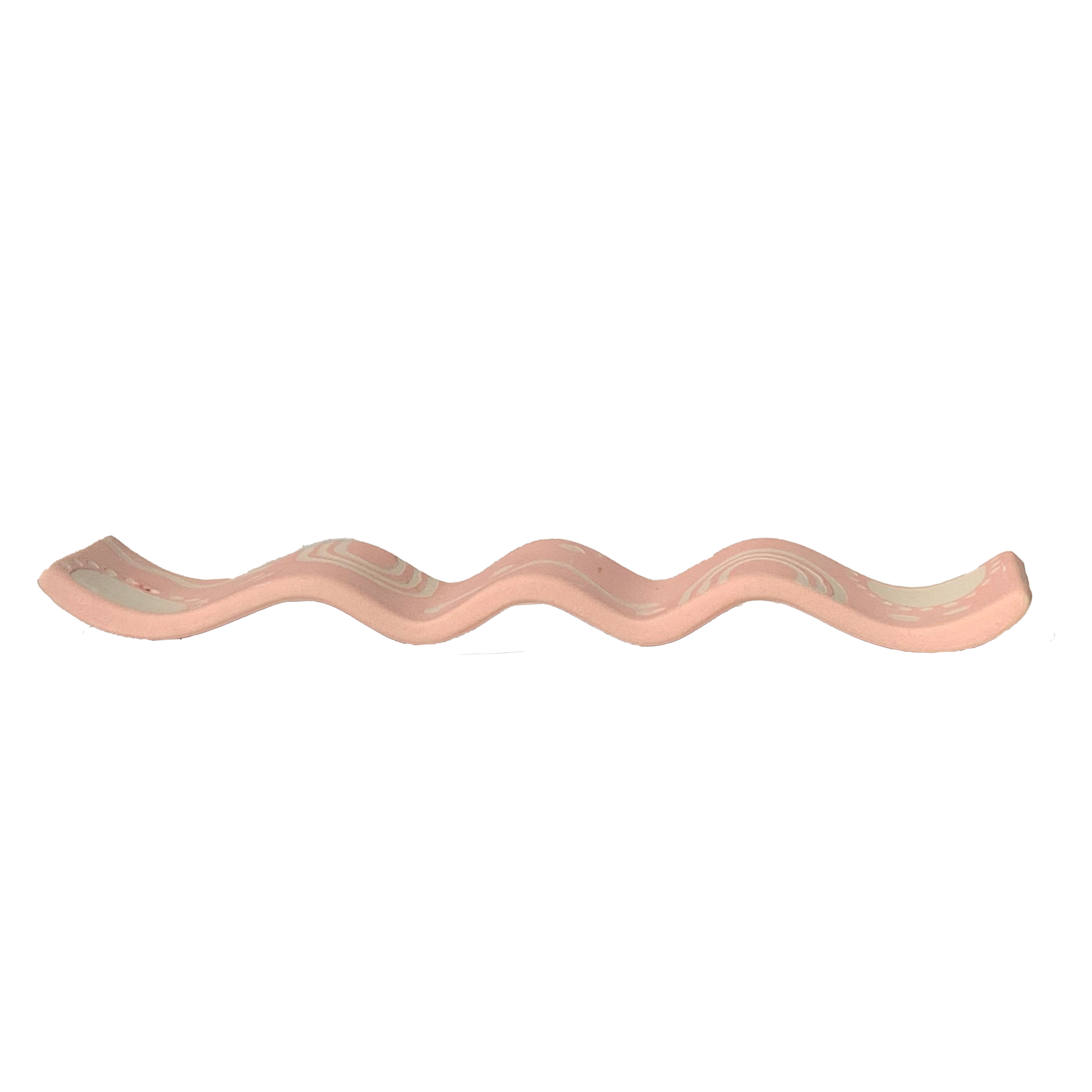 Bat trang incense holder in pink