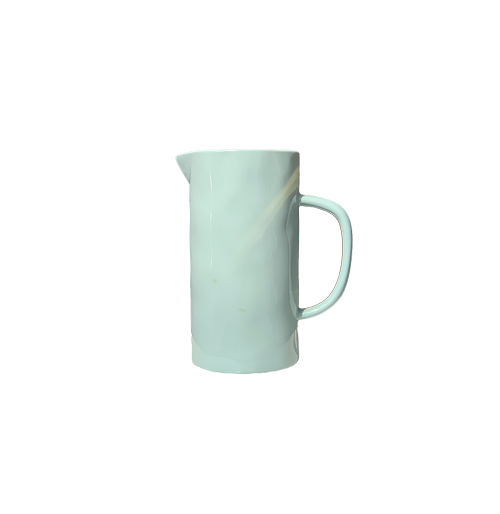 Water Pitcher With Handle In Mint