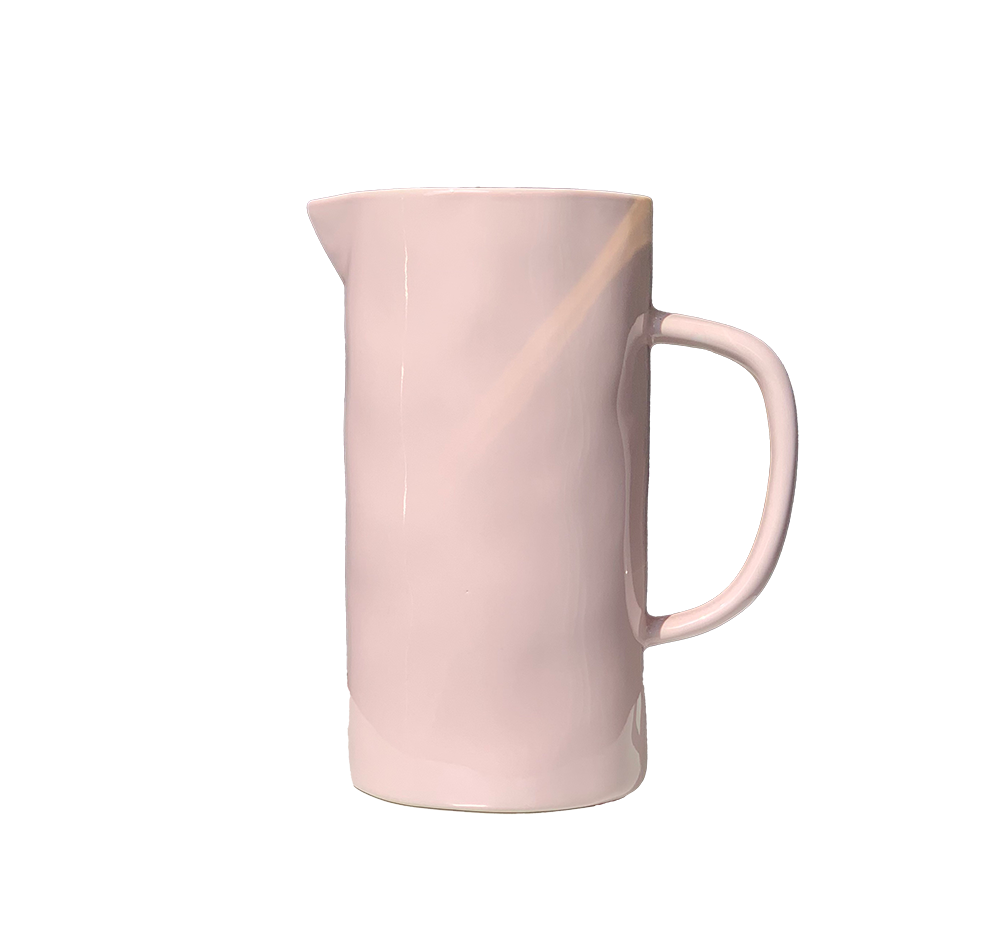 Water Pitcher With Handle In Pink