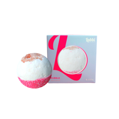 Labbi - "Pink Rose" Bubble Bath Bombs