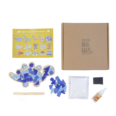 May Art & Craft - Mosaic DIY Kit - Stegosauro Dinosaur