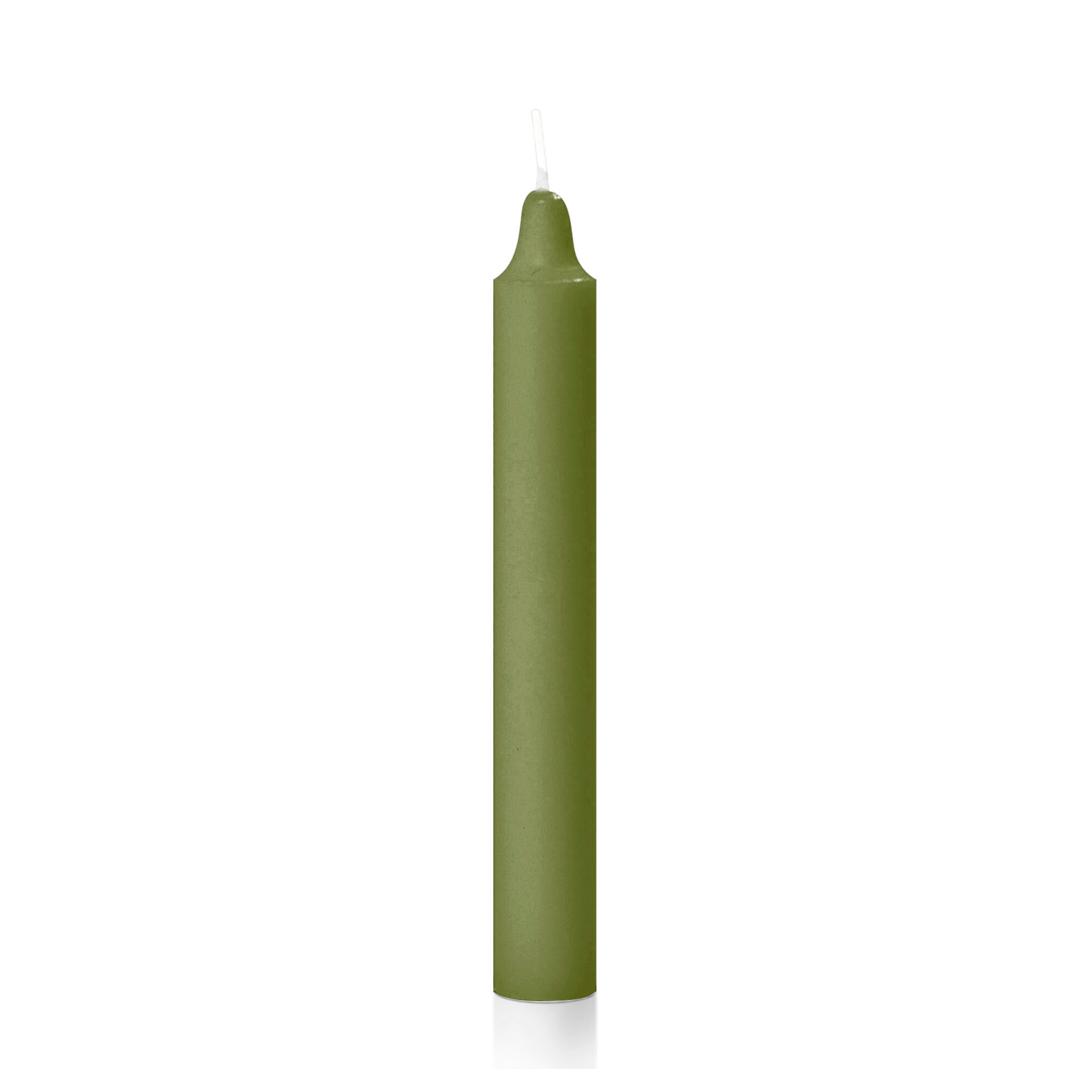 light green candle - 25cm