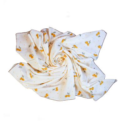 Muslin blankets for babies - Yellow Cherry