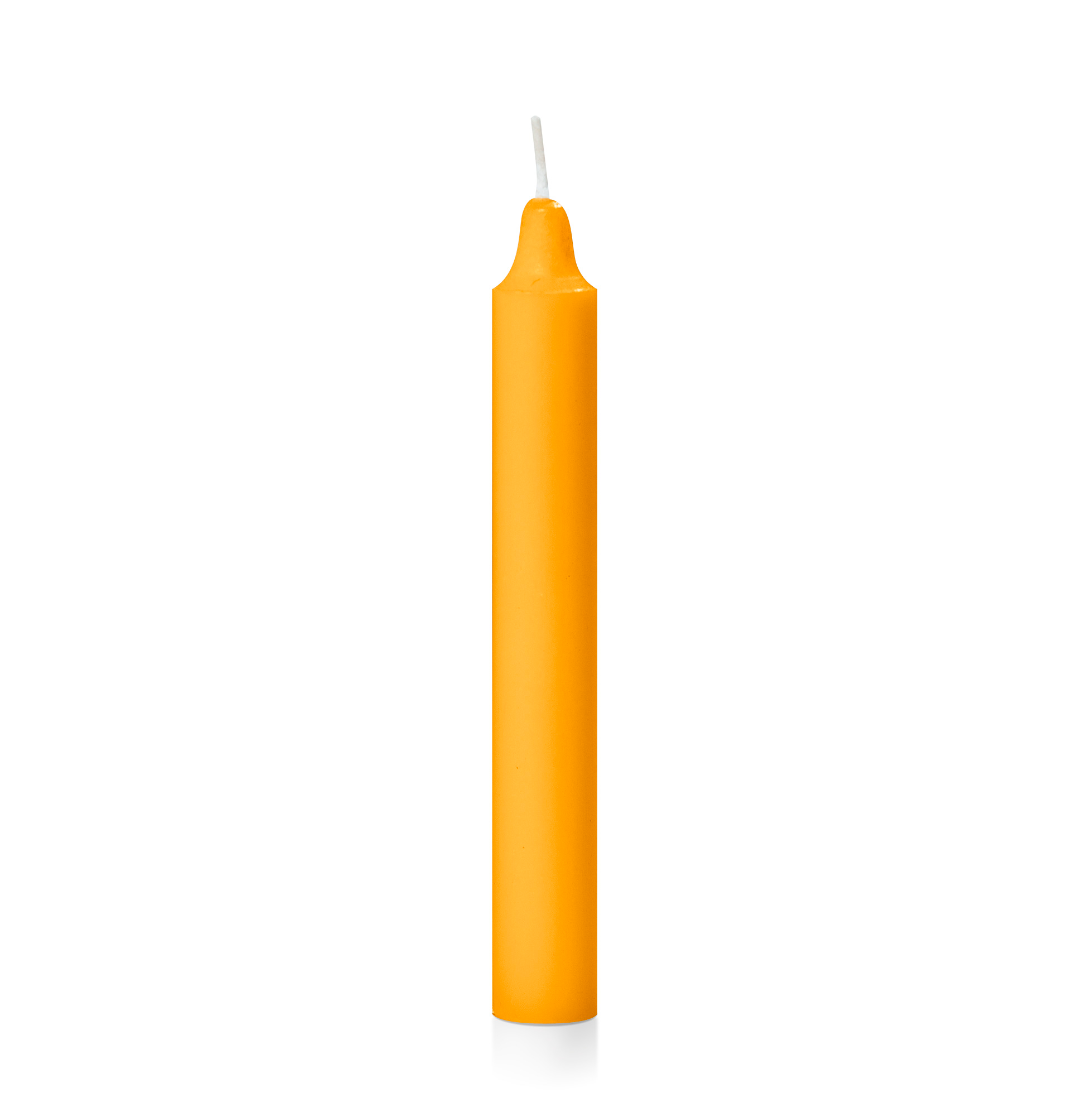 orange candle - 25cm