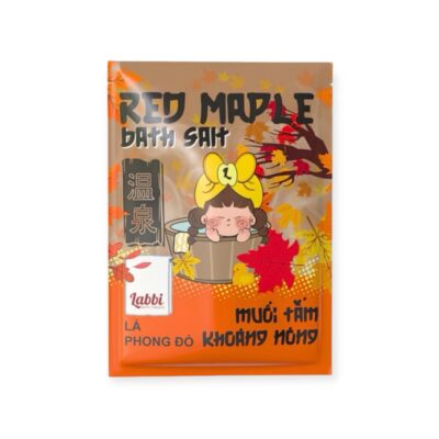 Labbi - "Red Maple" Onsen Bath Salt