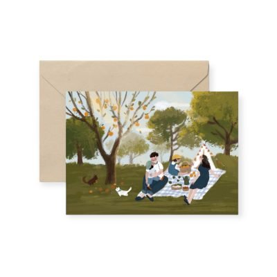 ‘Picnic’ Greeting Card By I Have Been There