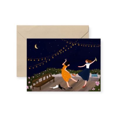 ‘Dancing’ Greeting Card By I Have Been There