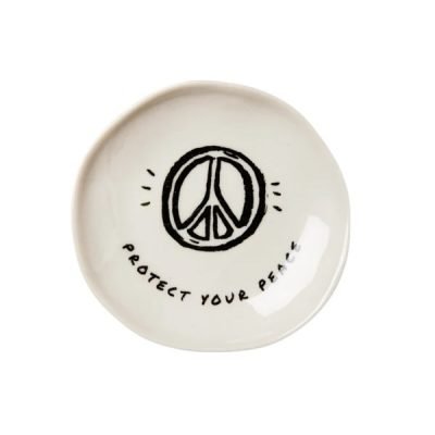 Bat Trang Ceramic Trinket “Protect Your Peace”