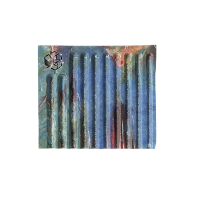 Aziet Saigon Upcycled Soap Tray in Blue