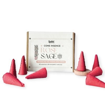 Labbi - Rose Sage Cone Incense