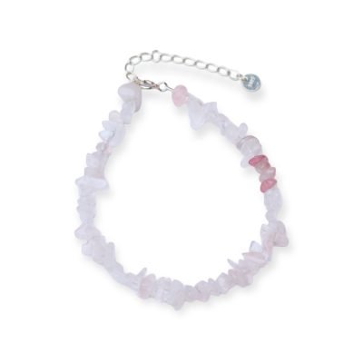LeoLucky - Rose Quartz Gemstone Bracelet