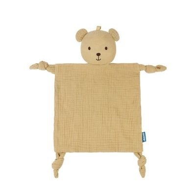 Muslin Comforter Blanket in Bear