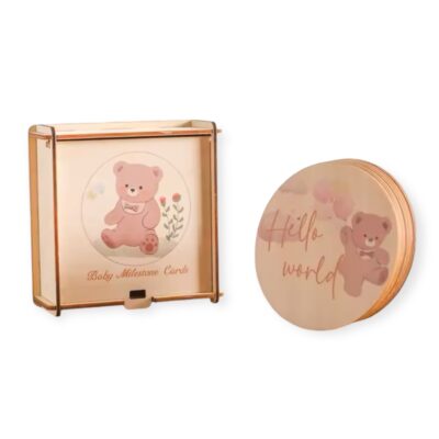 Baby Milestone Cards - Bear