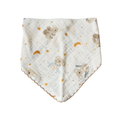 Muslin Bibs for Babies - Koala