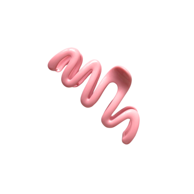 Hair Claw - Zigzag Shape in Pink