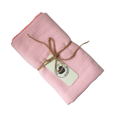 Muslin Blankets For Babies - Light Pink