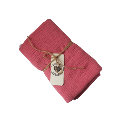 Muslin Blankets For Babies - Dusty Pink