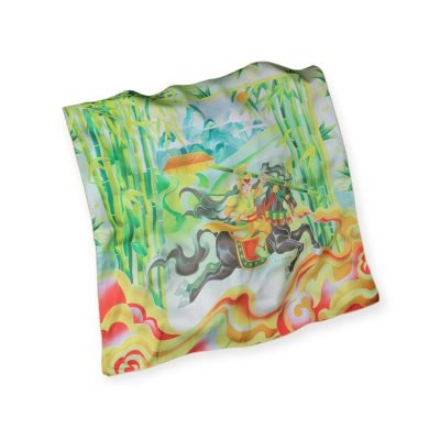 La Artisan - "Saint Giong" Square Scarf