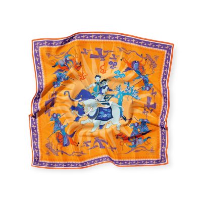 La Artisan - "Legend of Hai Ba Trung" Square Scarf