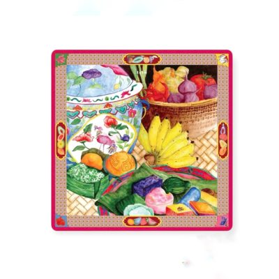 LY VU -  “Taste Of Vietnam” Silk Carre Scarf