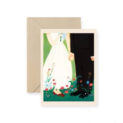 I Have Been There - 'Lover Holding Hand' Greeting Card