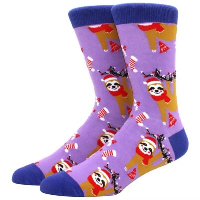 Christmas Socks - Sloth