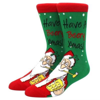 Christmas Socks - Have A Beery Xmas