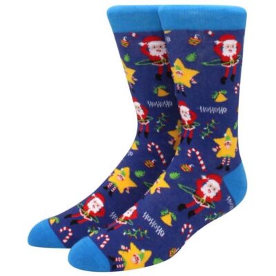 Christmas Socks - Hula Hoop Santa