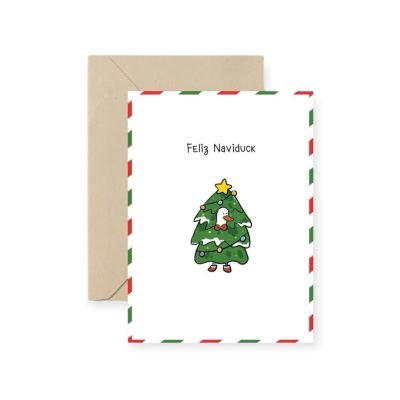 'Feliz Naviduck' Christmas Card By I Have Been There