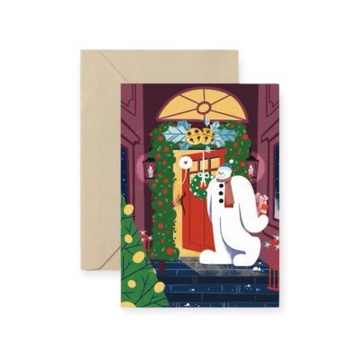 'Christmas Gathering' Christmas Card By I Have Been There