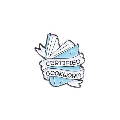 ENAMEL PIN - “Certified Bookworm"