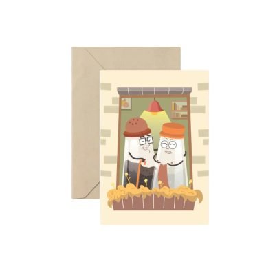 'Pepper and Salt' Greeting Card By I Have Been There