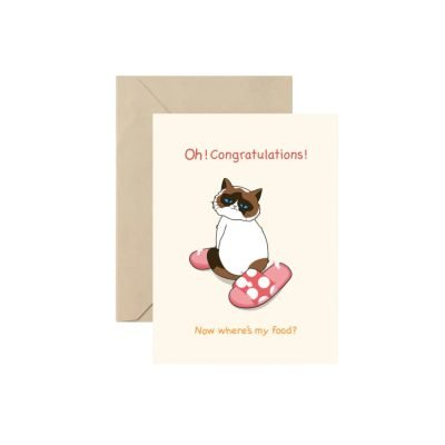 'Oh! Congratulations!' Greeting Card By I Have Been There