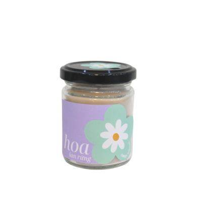 XoaXoa - "Orchid Flower" Glass Jar Scented Candle (100gr)