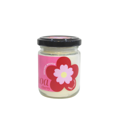 XoaXoa - "Cherry Flower" Glass Jar Scented Candle (100gr)