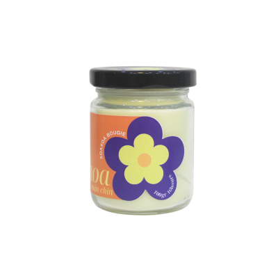 XoaXoa - "Plum Flower" Glass Jar Scented Candle (100gr)
