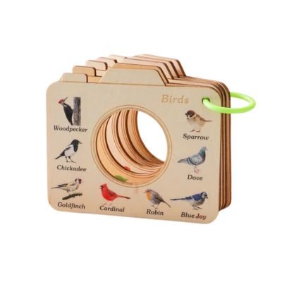 Montessori Baby Vocabulary Wood Book