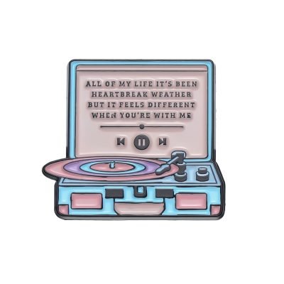 ENAMEL PIN - “When you're with me”