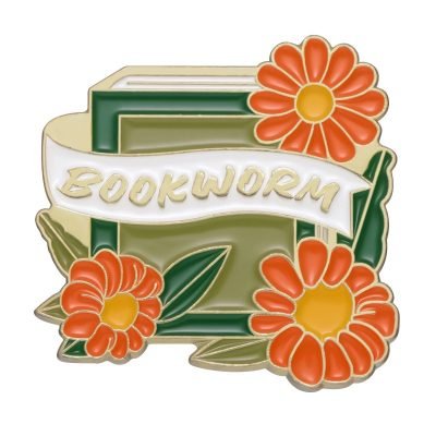 ENAMEL PIN - “Bookworm"