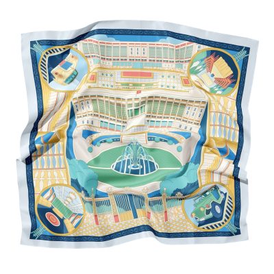 La Artisan - "Dinh Độc Lập - The Independence Palace" Square Scarf