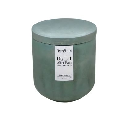 LunaSol - 'Dalat After Rain' Scented Candle (150gr)