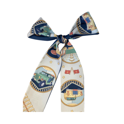 La Artisan - "Đường Sắt Bắc Nam - North-South Railway" Twilly Scarf