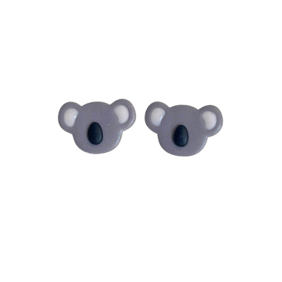 Eli & Lou - Clay Earrings in Koala