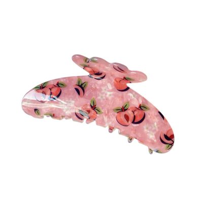 Jelly Hair Claw - Pink Peach