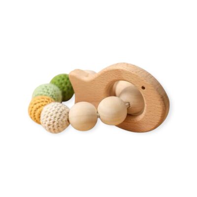 Children’s Crochet Teething Toy in Fish