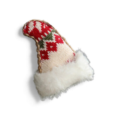 Christmas Wool Ornament - Hat in Red