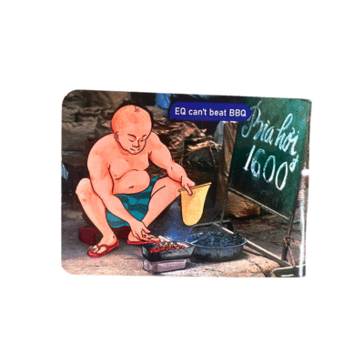 Xland - Mini Notebook "EQ Can't Beat BBQ"
