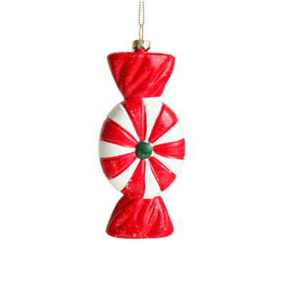 Poly Christmas Ornament - Candy