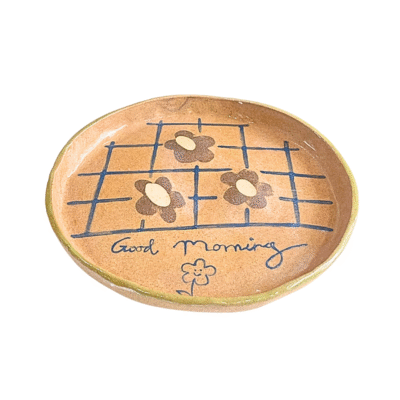 Lindo Crafts - "Good Morning" Plate