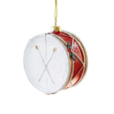 Poly Christmas Ornament - Drum